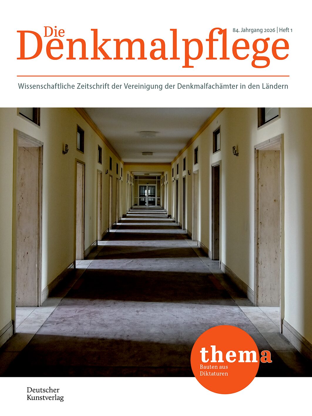 Die Denkmalpflege's cover